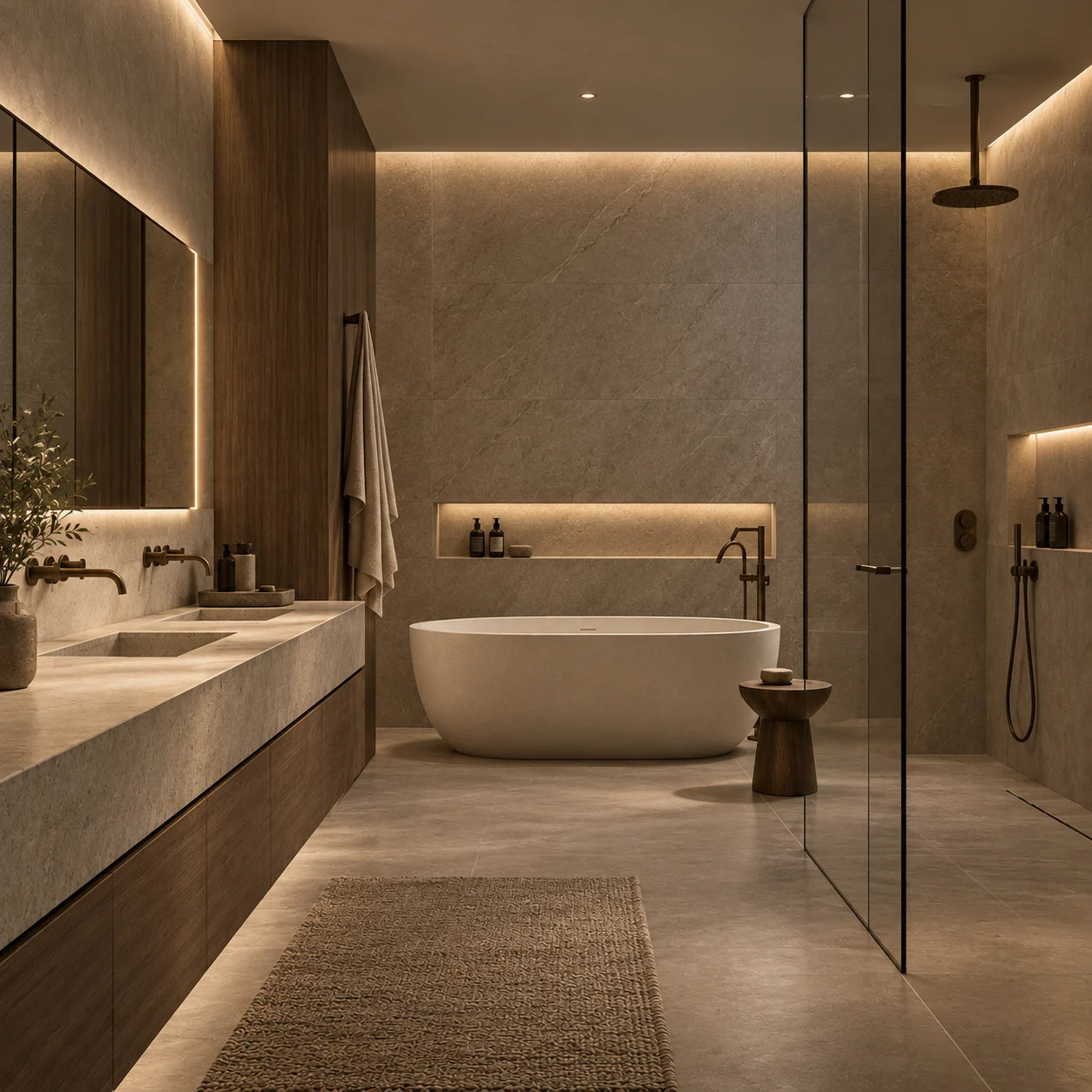 Bathroom interior projects by LAVA CASA