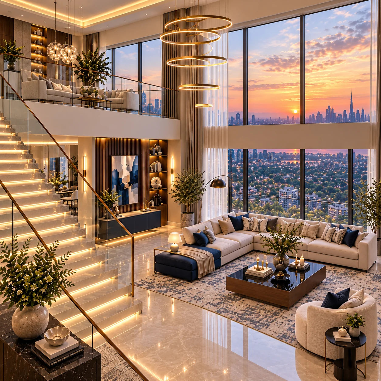 Penthouse interior projects by LAVA CASA
