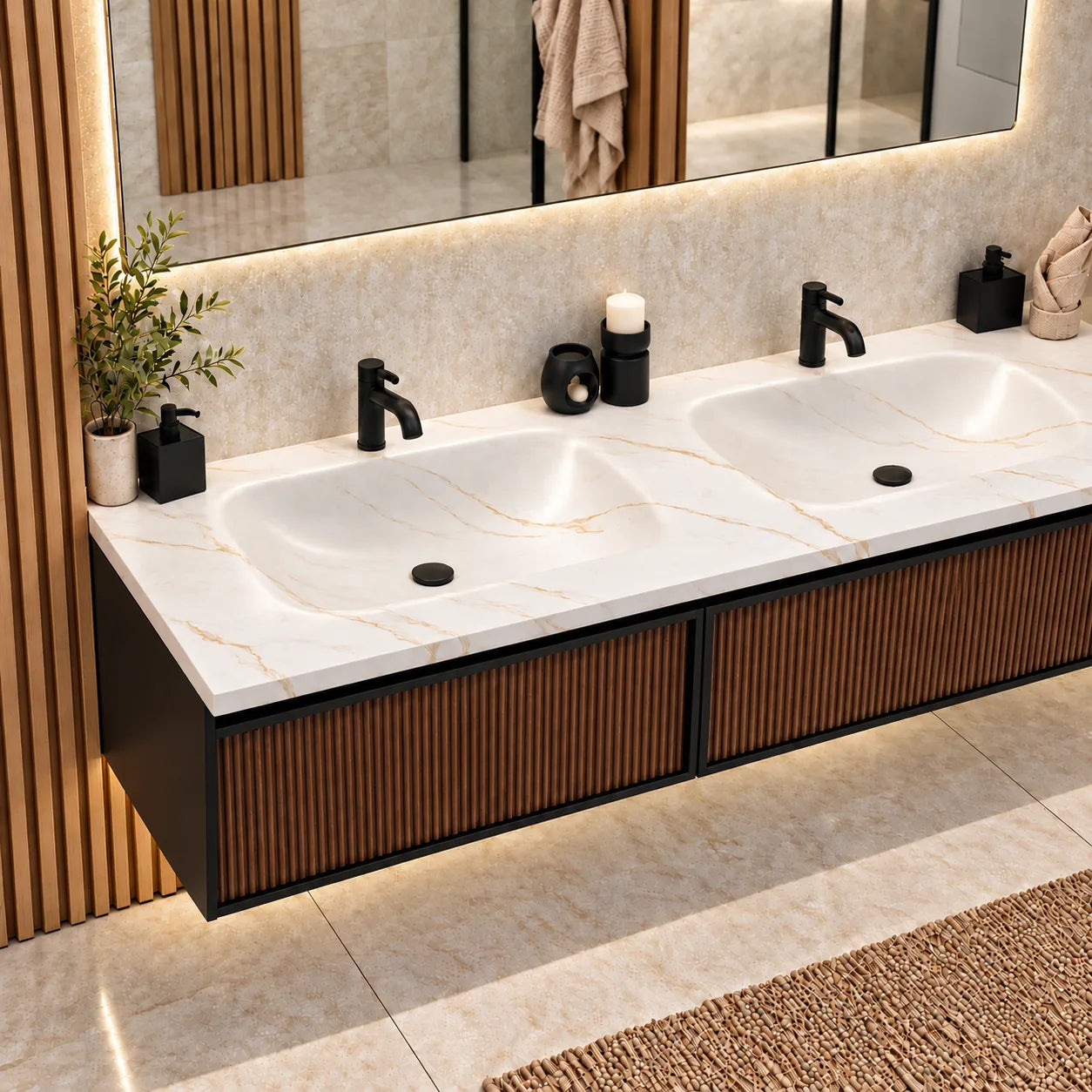 Soft Edge Bending Counter in Pure White 16