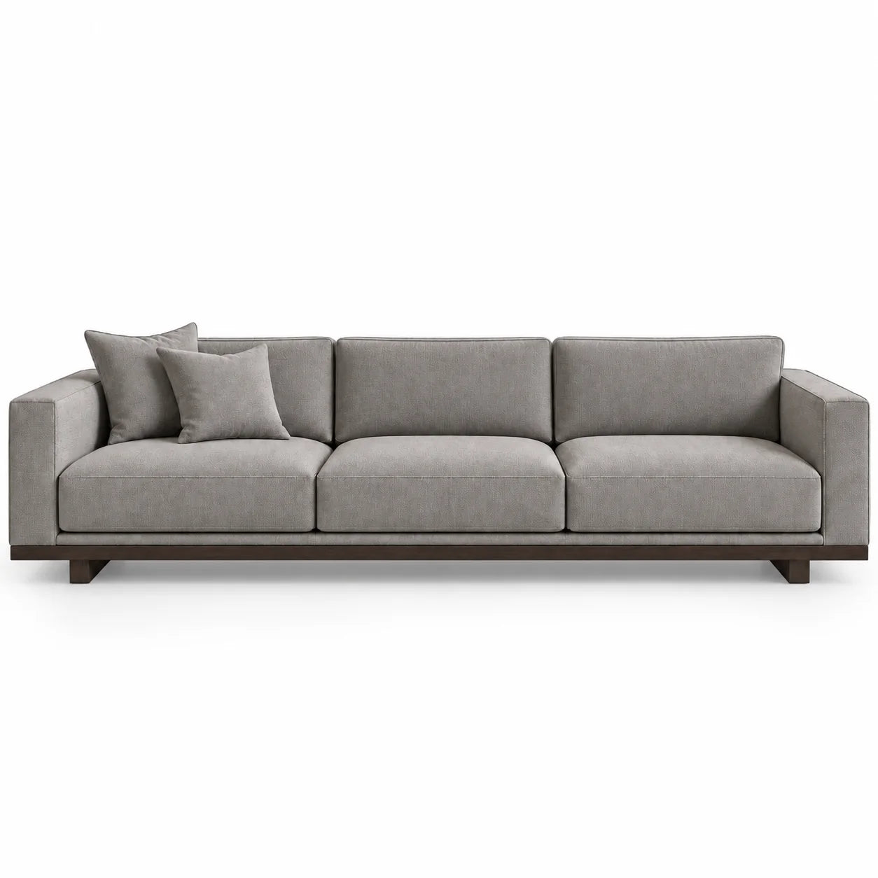 Three-Seater Sofa on a white background