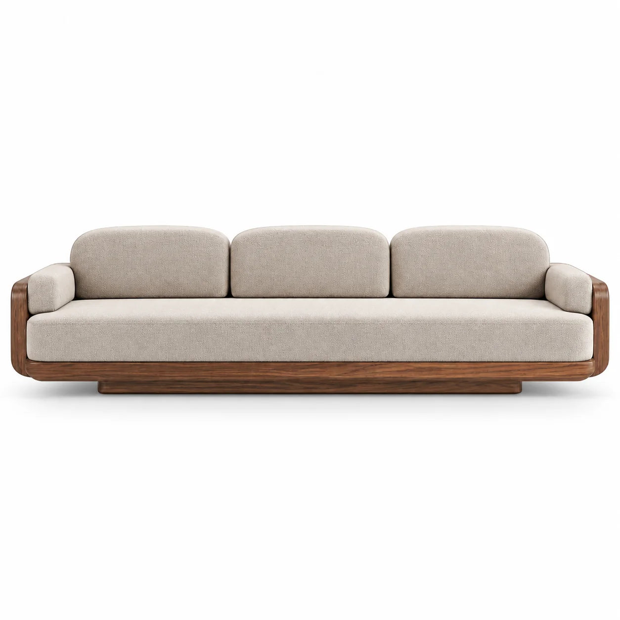 Three-Seater Sofa on a white background