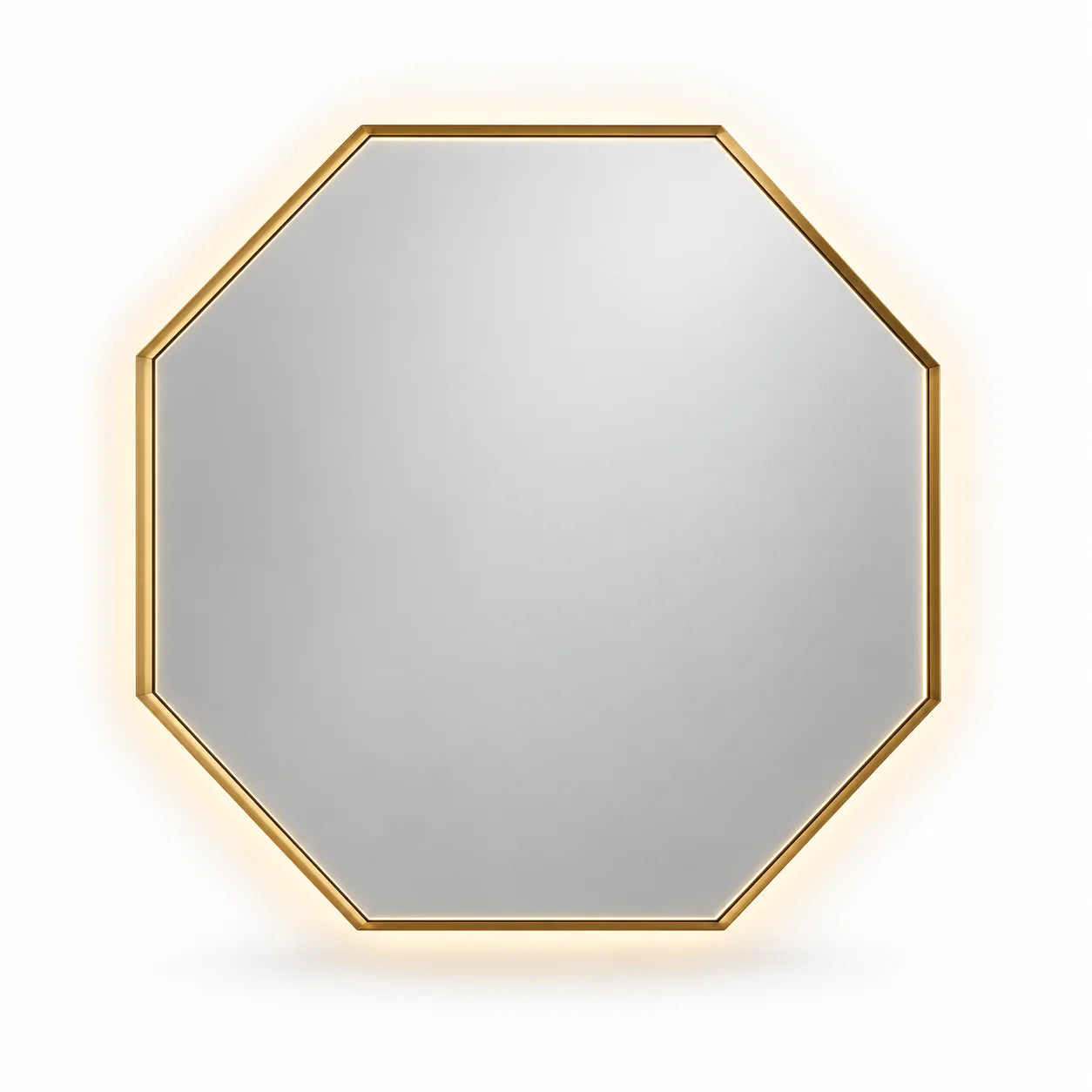 Facet Halo Mirror on a white background