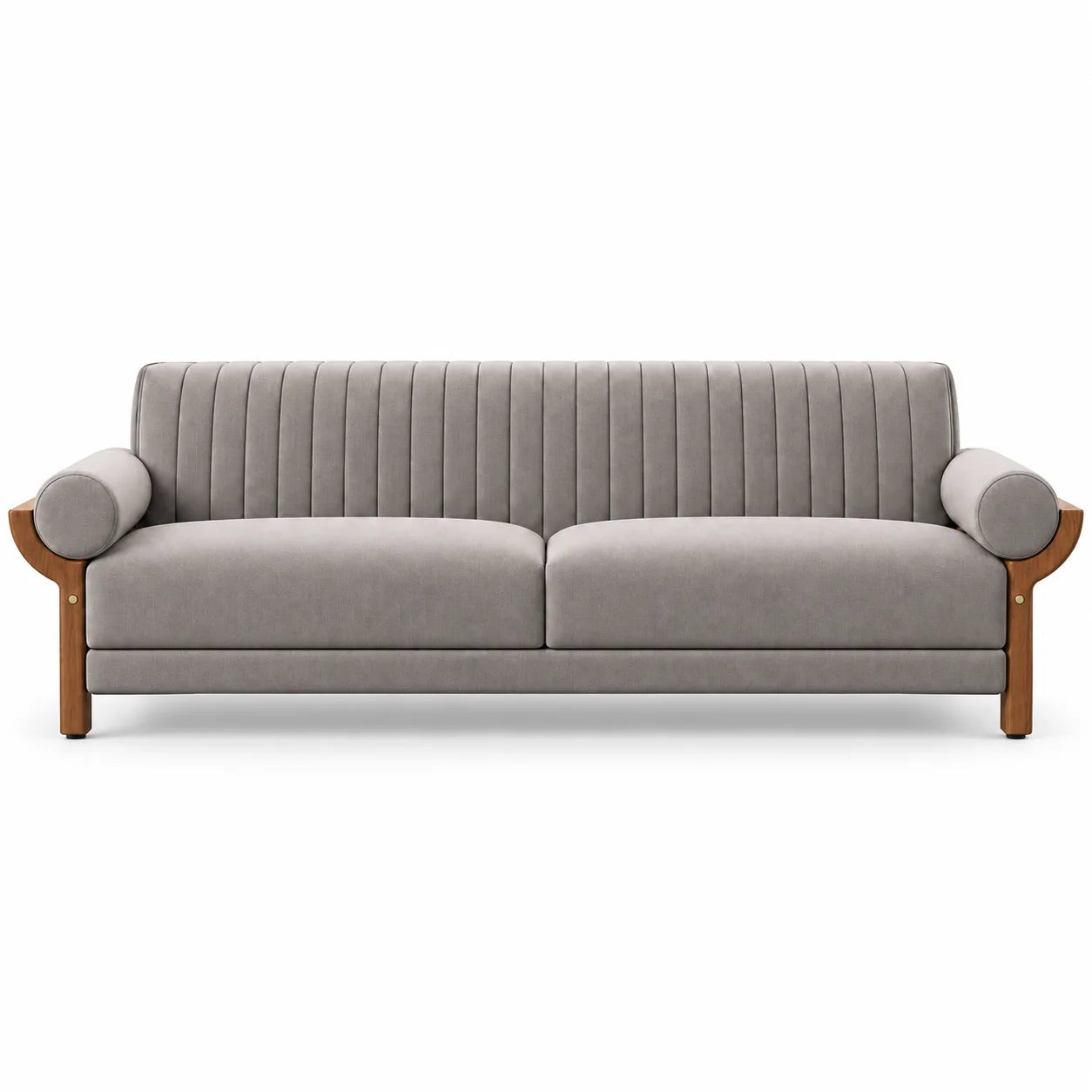 Two-Seater Sofa on a white background