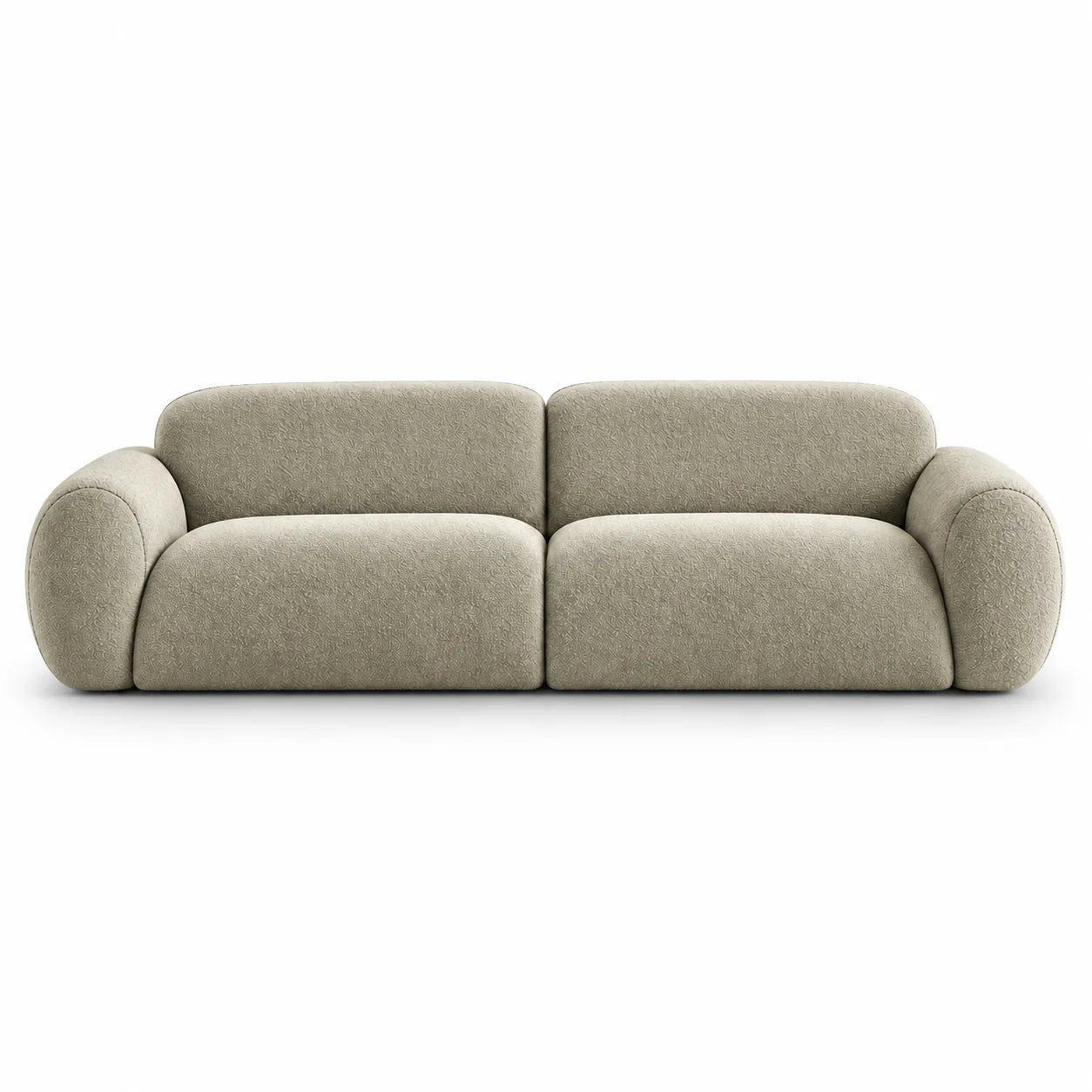 Two-Seater Sofa on a white background