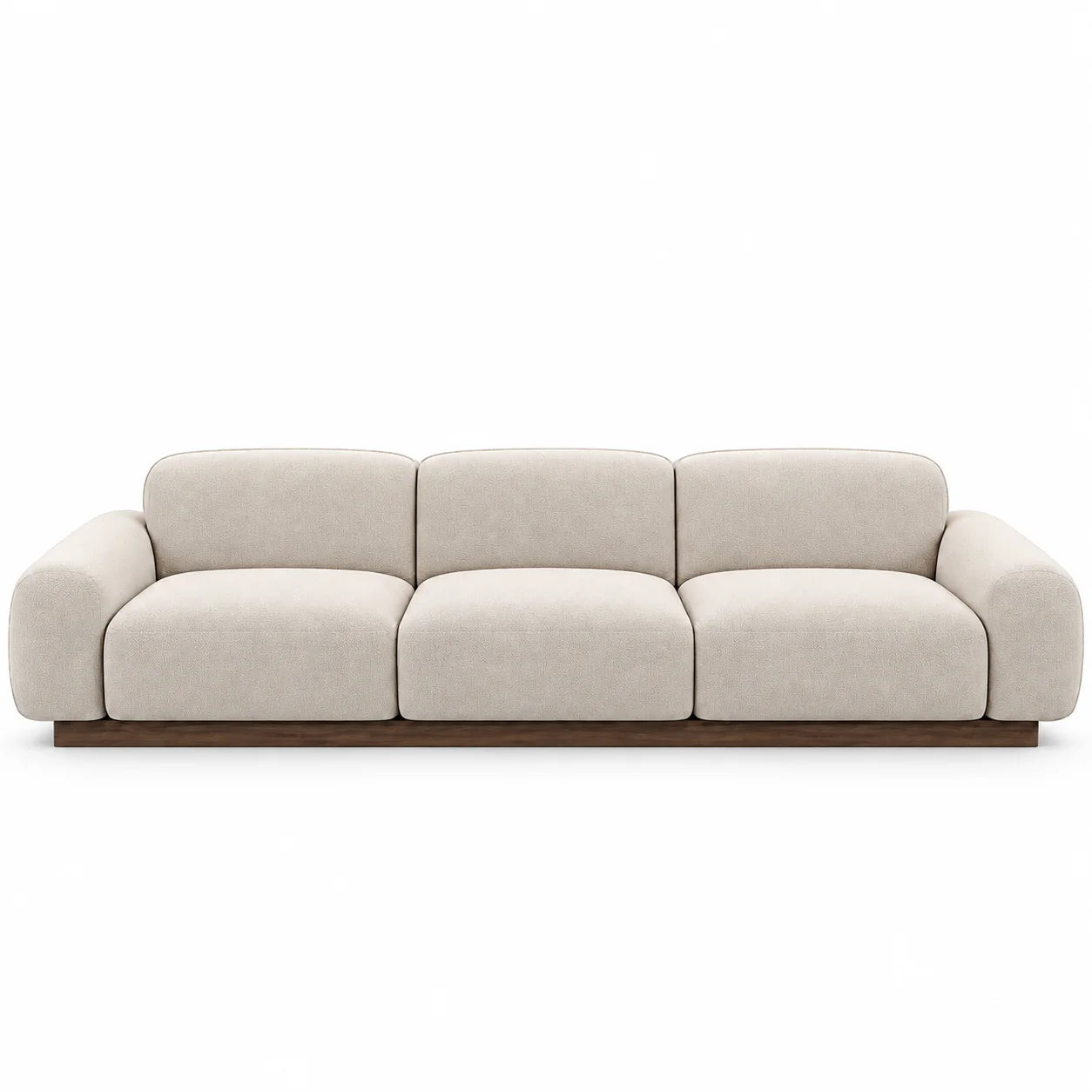 Three-Seater Sofa on a white background